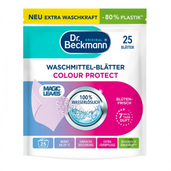 Dr.Beckmann Magic Leaves hojas de detergente Fresh Blossom, 25 uds.