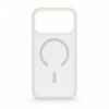 Evelatus Funda MagSafe 2 en 1 Silver-Shield Skin Feel para Apple iPhone 18 Pro Max, mate transparente