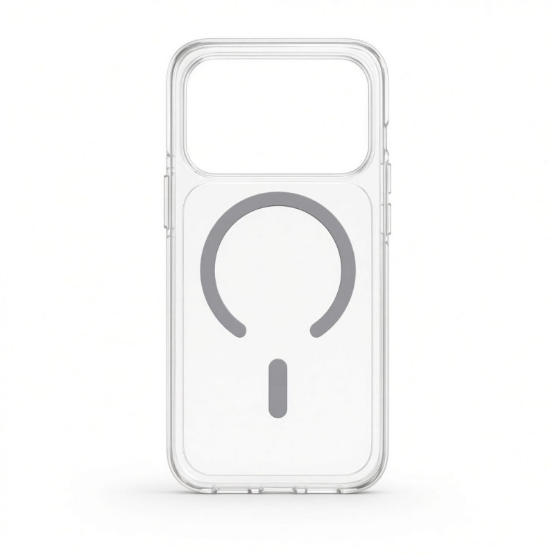 Evelatus Funda MagSafe 2 en 1 antirrayaduras de 1,5 mm transparente para Apple iPhone 18 Pro