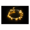 Goobay Guirnalda luminosa de 20 luces, transparente, 1,0 m