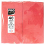 PROnappe servilletas 38,0 x 38,0 cm rojo