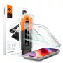 Spigen Glas.TR EZ Fit Pro HD AC pack de 2 protectores de pantalla de vidrio iPhone 16 Pro / 17 / 17 Pro / 18 Pro transparente