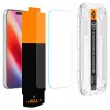 Spigen Glas.TR EZ Fit Pro HD AC pack de 2 protectores de pantalla de vidrio iPhone 16 Pro / 17 / 17 Pro / 18 Pro transparente