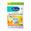 Dr. Beckmann toallitas limpiadoras de suelos y multiusos Magic Leaves, Summer Lemon, 20 uds.