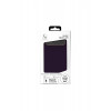 Just Must JM funda de piel con MagSafe para iPhone 18 Pro Max, morado