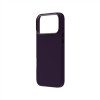 Just Must JM funda de piel con MagSafe para iPhone 18 Pro Max, morado