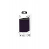 Just Must JM funda de piel con MagSafe para iPhone 18 Pro, morado