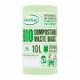 Bolsas de basura compostables BioBag 10 l, 42x54 cm, 15 micras, 20 uds. por rollo, verde