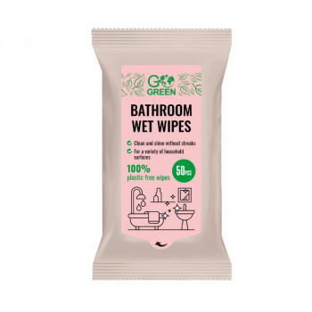 Toallitas húmedas para el baño Gogreen, 50 uds.