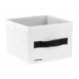Caja cuadrada Ordinett 20x20x15 cm algodón