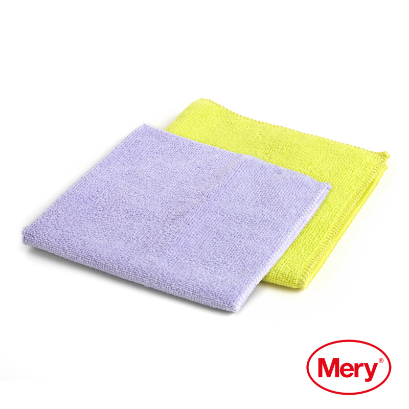 MERY paños de limpieza de microfibra, 2 uds., 38x36 cm