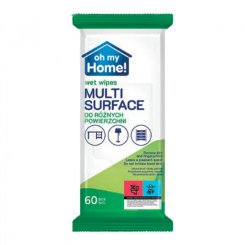 Ohmyhome toallitas para distintas superficies 60 uds.