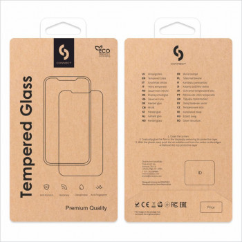 Connect 2.5D Full Cover cristal protector de pantalla para Samsung Galaxy S26 FE, Japan Glue, antiestático (CONSAMS26FEPFCGAS)
