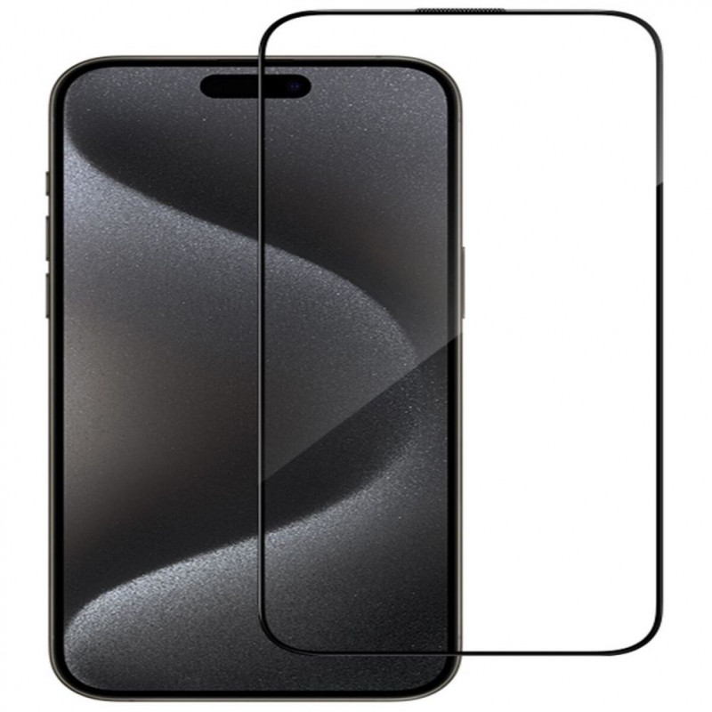 Connect 2.5D Full Cover cristal protector de pantalla antiestático para Apple iPhone 16