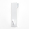 Rayen gancho de puerta para colgar, 1 gancho, blanco