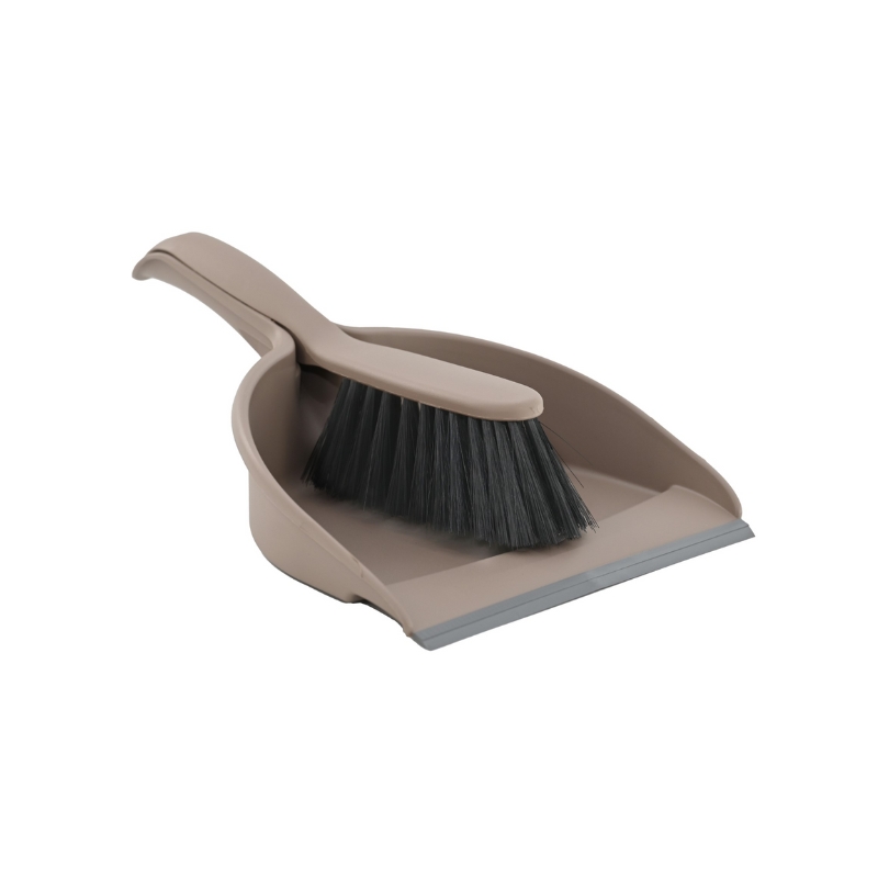 YORK COMPACT set de recogedor y cepillo con borde de goma