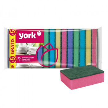 YORK esponjas para platos, 25 + 5 gratis (30 unidades)