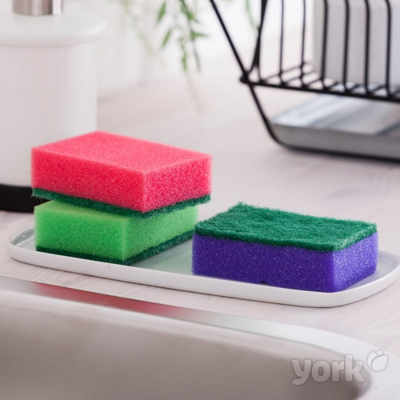 YORK esponjas para platos, 25 + 5 gratis (30 unidades)