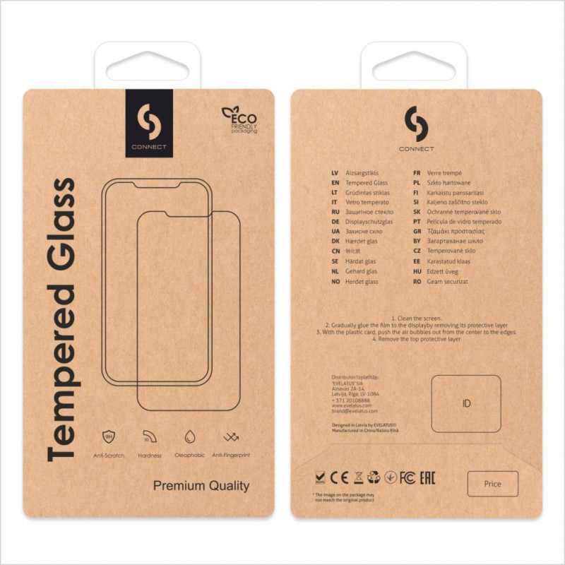 Connect 2.5D Full Cover vidrio templado protector de pantalla antiestático para Samsung Galaxy A17