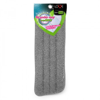 Giostyle paño de microfibra de repuesto para cepillo de suelo con pulverizador 40 cm