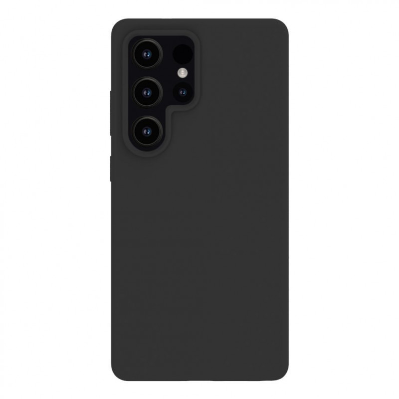 Evelatus Samsung Galaxy S23 Ultra funda de silicona soft-touch magnética premium negra
