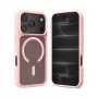 Crong Matte Magnetic funda MagSafe para iPhone 18 Pro / 17 Pro, rosa