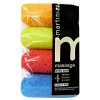 Martini Square esponjas de baño, varios colores, 4 uds.