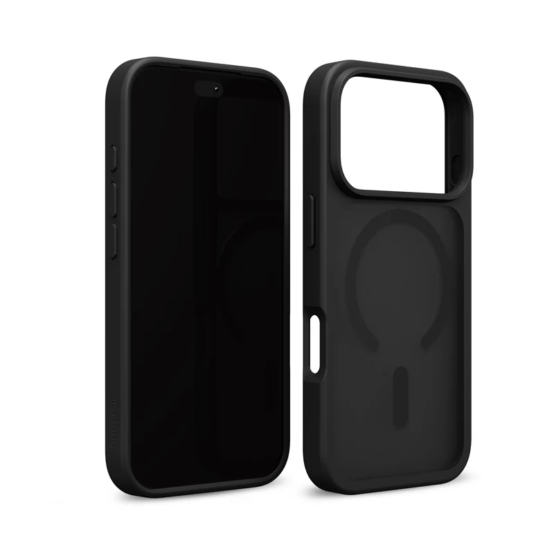 Crong Matte Magnetic funda MagSafe para iPhone 18 Pro Max / 17 Pro Max, negra