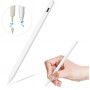 WoW lápiz stylus táctil universal para tablets y smartphones capacitivos con función de carga USB, blanco
