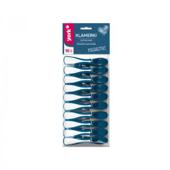 YORK pinzas de ropa MARINE 10 uds.