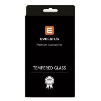 Evelatus 2.5D Full Cover protector de pantalla antiestático de vidrio templado para Samsung Galaxy S23 (Japan Glue)