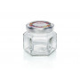 LEIFHEIT Recipiente de vidrio hexagonal 106 ml