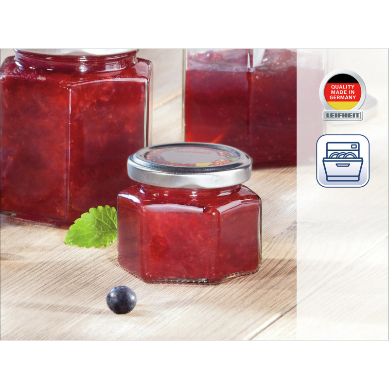LEIFHEIT Recipiente de vidrio hexagonal 106 ml