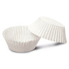 Guardini Easy Bake Moldes de papel ecológicos para muffins, Ø 4,5 x 2,3 cm, blanco, 100 uds.