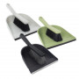 YORK Recogedor con borde de goma y cepillo