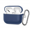 Tech-Protect Silicone Hook Funda de silicona para Apple AirPods Pro 3, azul marino