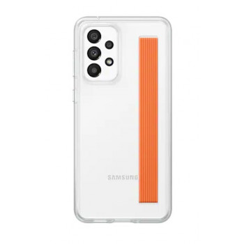 Samsung Slim Strap Cover funda con correa para Galaxy A33 5G, transparente (EF-XA336CTE)