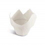 Guardini Moldes de papel para freidora de aire, 12 uds., blanco, Ø8,5x8 cm