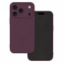TFO Simple Color Mag funda para iPhone 17 Pro / iPhone 18 Pro 6.3 inch, cereza oscuro