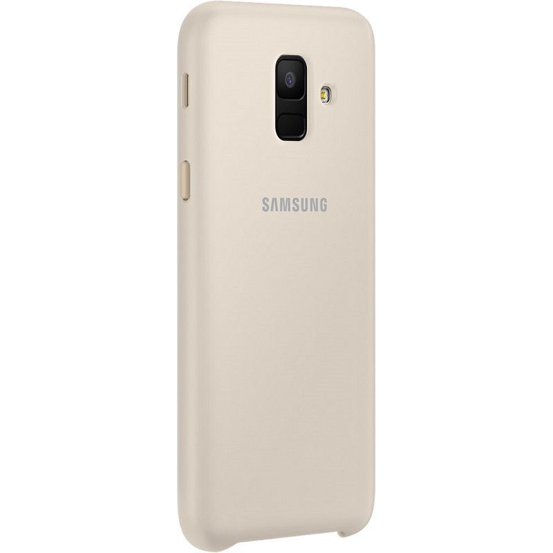 Samsung Galaxy A6 2018 (A600) funda Dual Layer, oro