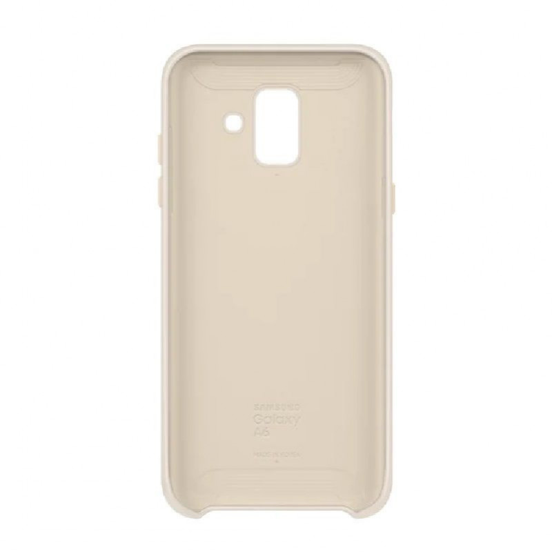 Samsung Galaxy A6 2018 (A600) funda Dual Layer, oro