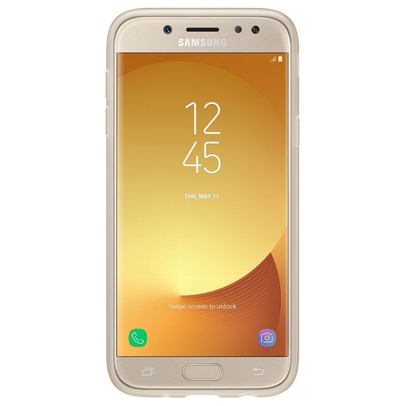Samsung Galaxy J5 2017 funda Jelly EF-AJ530TFEG, oro