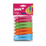 YORK pinzas de ropa EXTRA 16 uds.