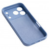 TFO funda de silicona para iPhone 17 Pro Max 6.9 / 18 Pro Max 6.9, azul cielo