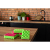 YORK estropajo Wave 4+1 uds. 10x7x3cm