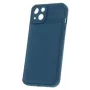 iLike funda con patrón de panal para Samsung Galaxy A34 5G azul oscuro