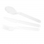 Giostyle Cubertería (tenedor, cuchillo, cuchara) Trippy blanco