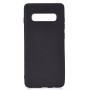 GreenGo Funda TPU mate para Samsung Galaxy S10 Plus, negro