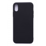 Evelatus Funda de silicona nano Soft Touch TPU para Apple iPhone X/Xs negro
