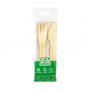 Gogreen Cubertería compostable (tenedor, cuchillo, servilleta)